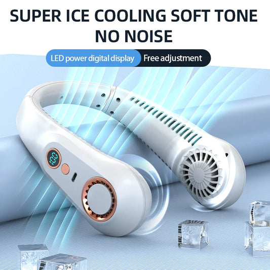 Portable Mini Hanging Neck Fan 3000mAh