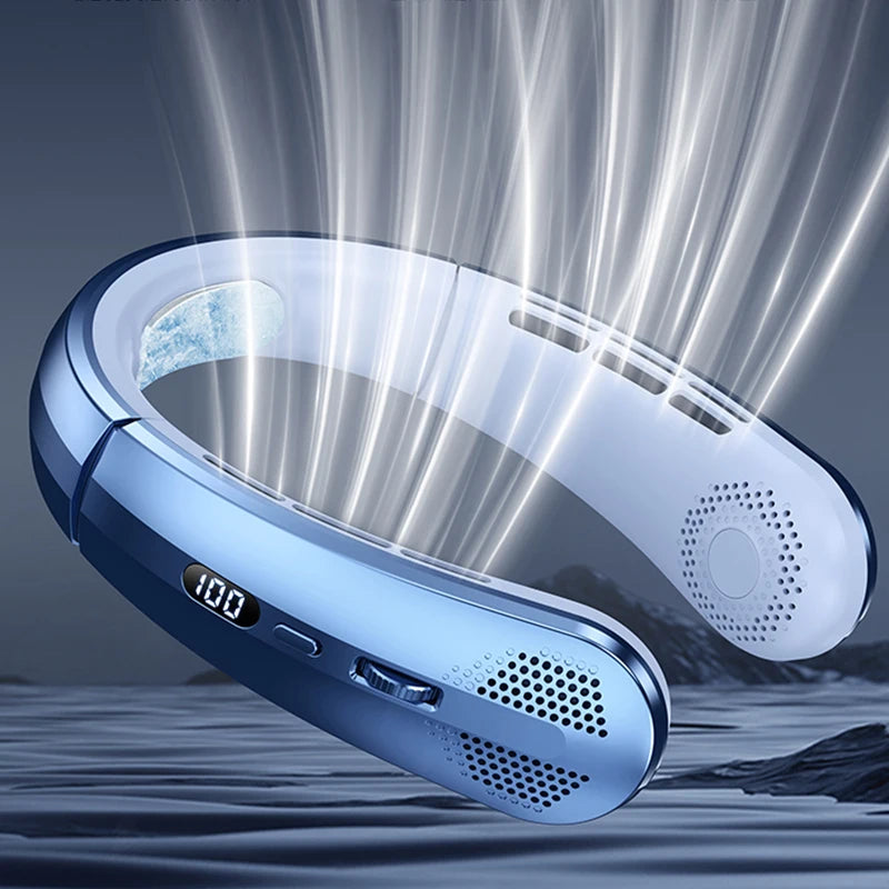 Portable Mini Hanging Neck Fan 3000mAh